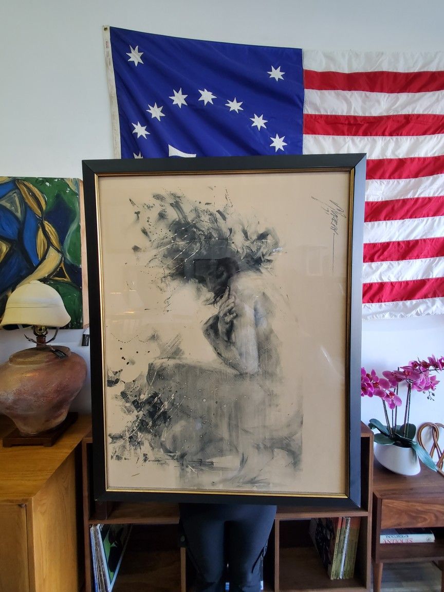 Alan Murray Lithograph