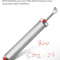 Brazos de elevación de cilindros hidráulicos convertibles XR3ZA para Ford 1 Mustang & Cobra convertibles XR3Z--A