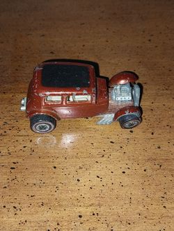 1968 Mattel Hot Wheels Bronze Classic 32 Ford Vicky Redline Tires Toy Car
