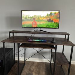 Gaming PC + 31” Curved Ultrawide Monitor