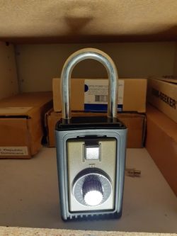 Combination security lock.