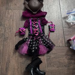 Pirate Costume For American Girl Doll Or 18" Doll