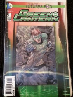 DC Comics Green Lantern #1 Future's End. Special 3D Lenticular Cover