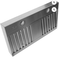 Trade-Wind Vsl(contact info removed)rc Vsl400 Series 1,200 Cfm 42" Wide Range Hood Insert - Stainless