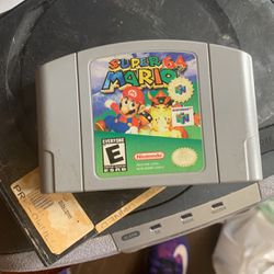 Mario 64 For N64 Player’s Choice $40