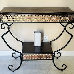 Console Table and Wallframe