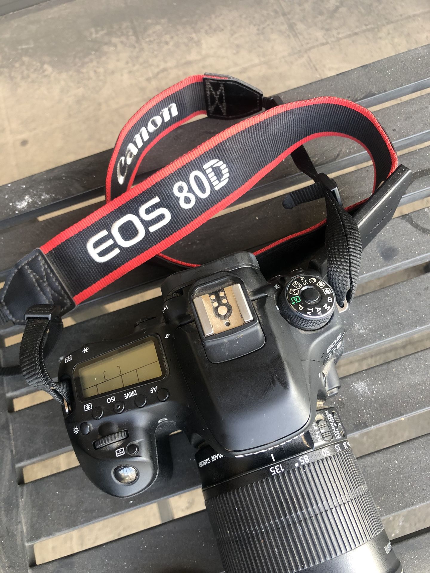 Canon EOS 80D With 18-135 MM Lens