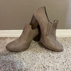 Ankle Boots Beige