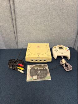 Sega Dreamcast Console OEM Complete w/ Cables & Controller Tested