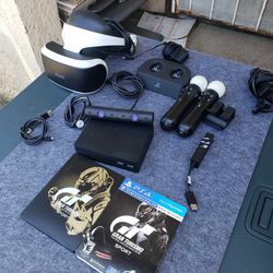 Playstation 5 / PS4 VR Playstation Glasses, 2 Remotez camara, steelbook Limited edition Game, all you see for $200! Firm