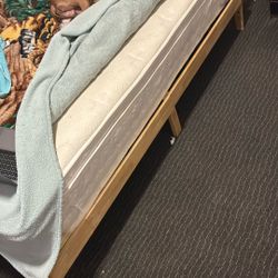 Basic Wooden Bed Frame 