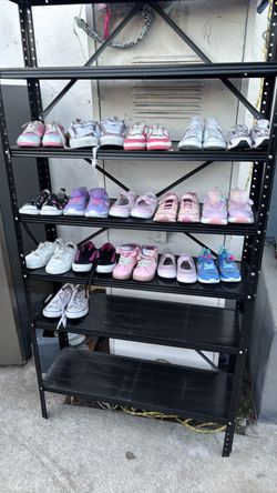 Lot of Kids' Sneakers and Shoes