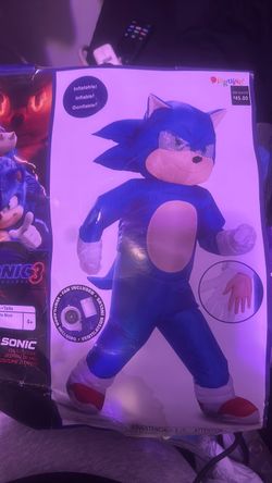 Sonic inflatable costume