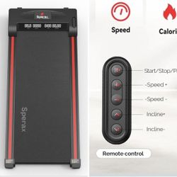 Treadmill Pad with Remote Control/Portable Treadmills for Home Office.