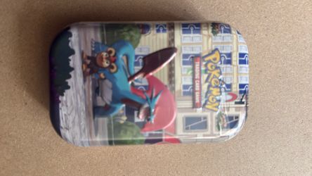Sealed pokemon tins
