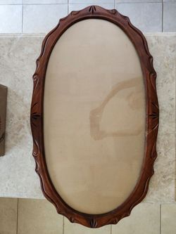 Antique Mahongany Picture Frame