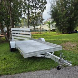 Aluma Aluminum Trailer 12 Foot Long