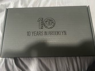 10 Year Anniversary Brooklyn Nets Plaque