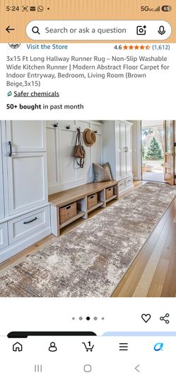 3x15 Ft Long Hallway Runner Rug