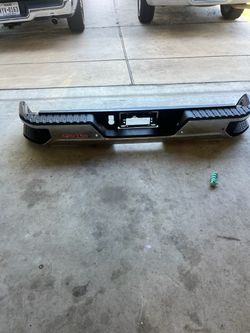 2026 Chevrolet 2500 rear bumper with side steps built in