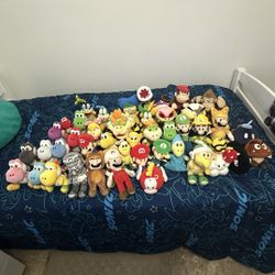 Mario Plushies ( Peluches) And More Stuffed Animals