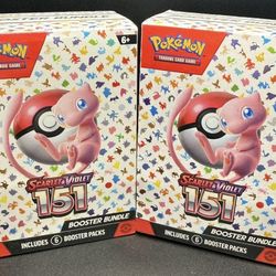 151 Booster Bundles