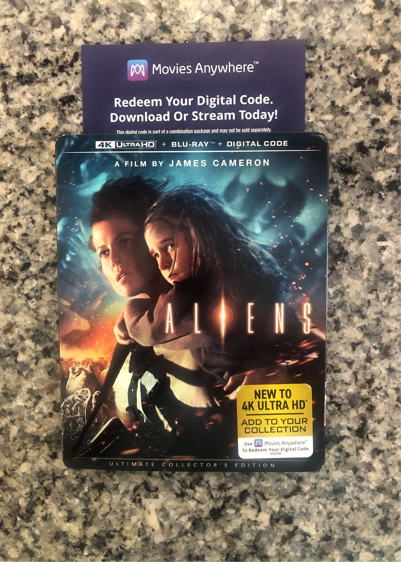 Aliens 4K Digital Code,$8