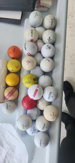 Various Brands Vintage Golf Balls