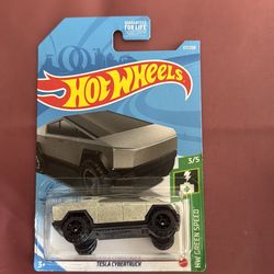2021 Hot Wheels Tesla Cyber Truck 3/5 Cybertruck 177/250 Zamac HTF