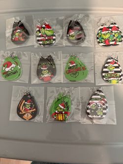 Grinch earrings