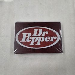 Dr Pepper Soda Faux Vintage Metal Sign 