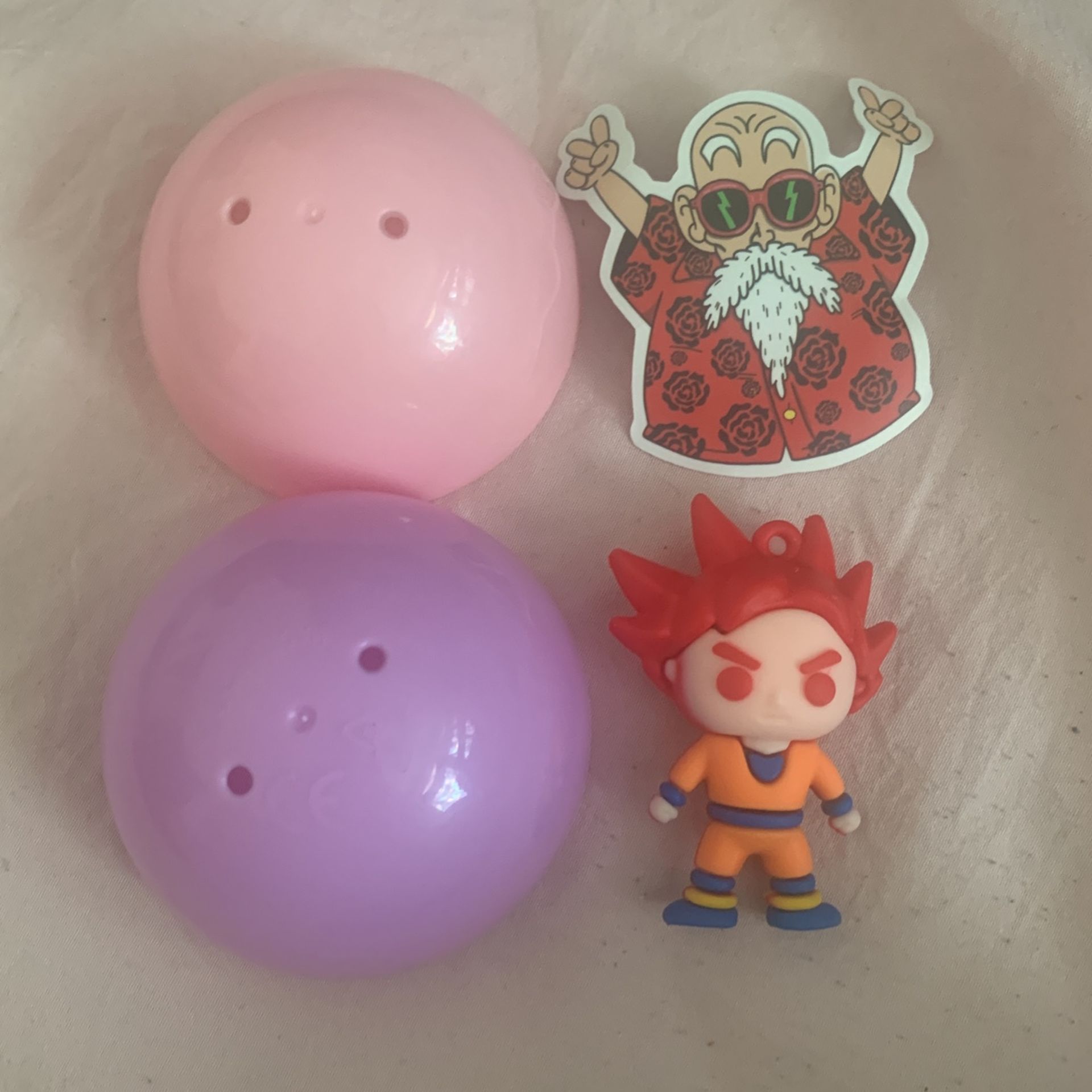 Goku Keychain + sticker