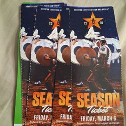 I Have 4 rode tickets For Sell