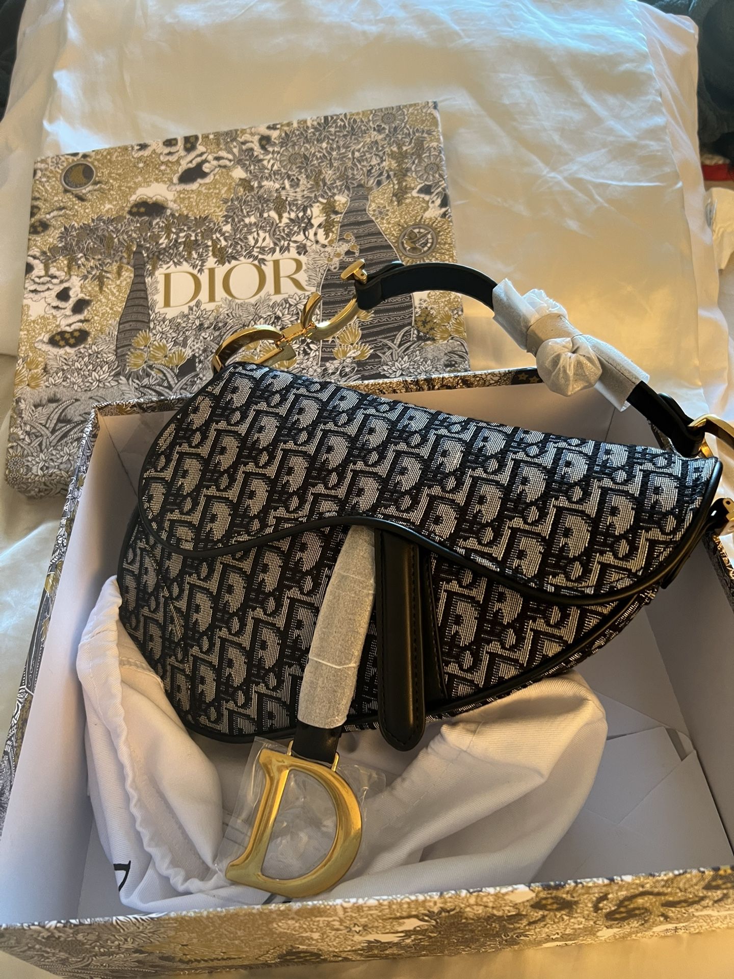 Dior saddle bag box cheap
