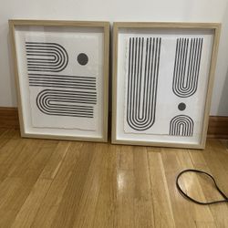 Framed Art Set Of 2