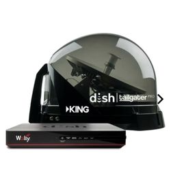 DISH SATELLITE WALLY RECEIVER AND TAILGATER ANTENNA