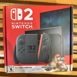Nintendo Switch 2 Console + Mario Kart World Game Bundle