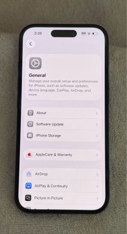 iPhone Apple 16 256GB unlocked