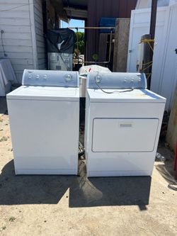 Washer and dryer