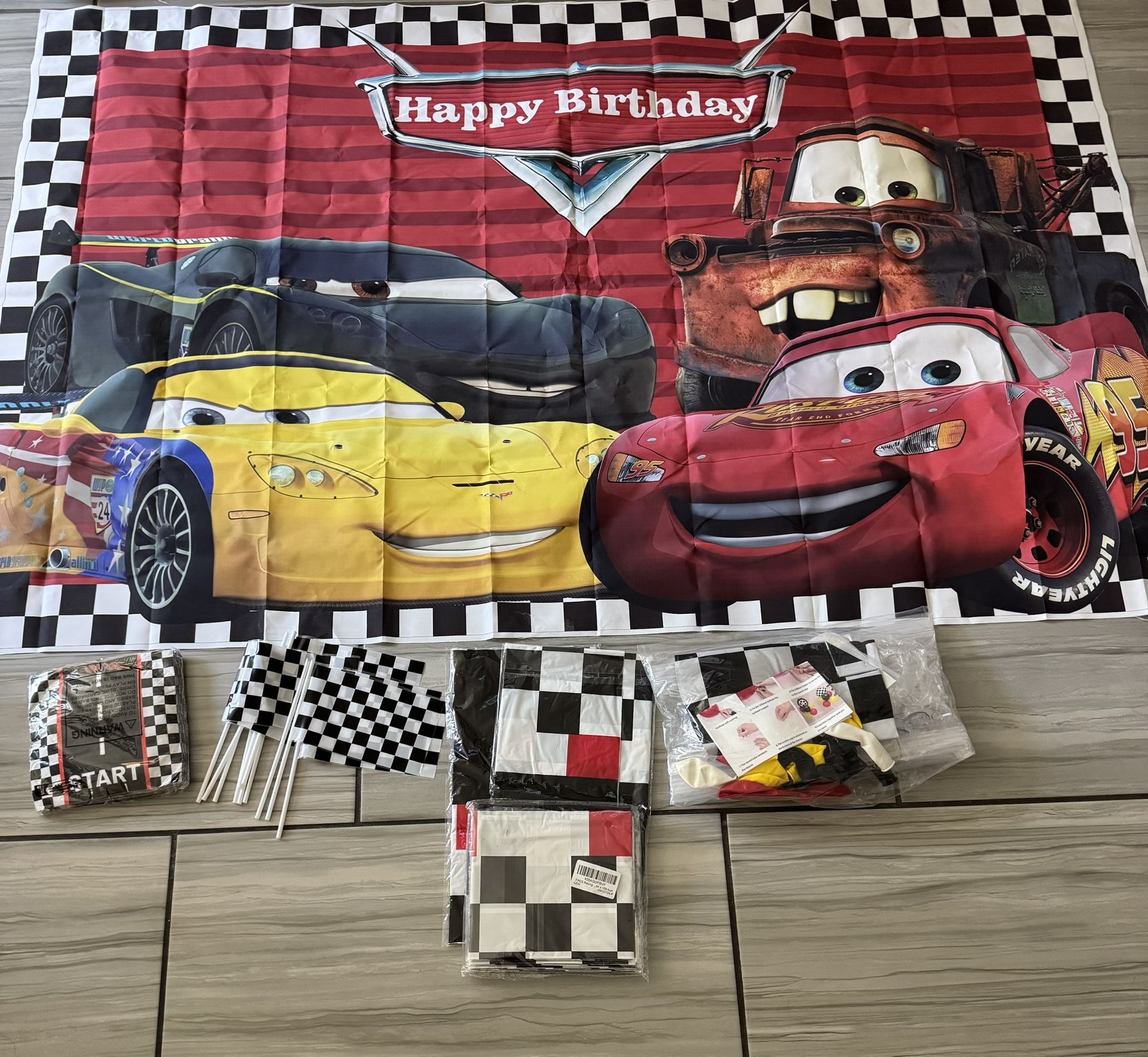 Cars Themed Birthday Decorations