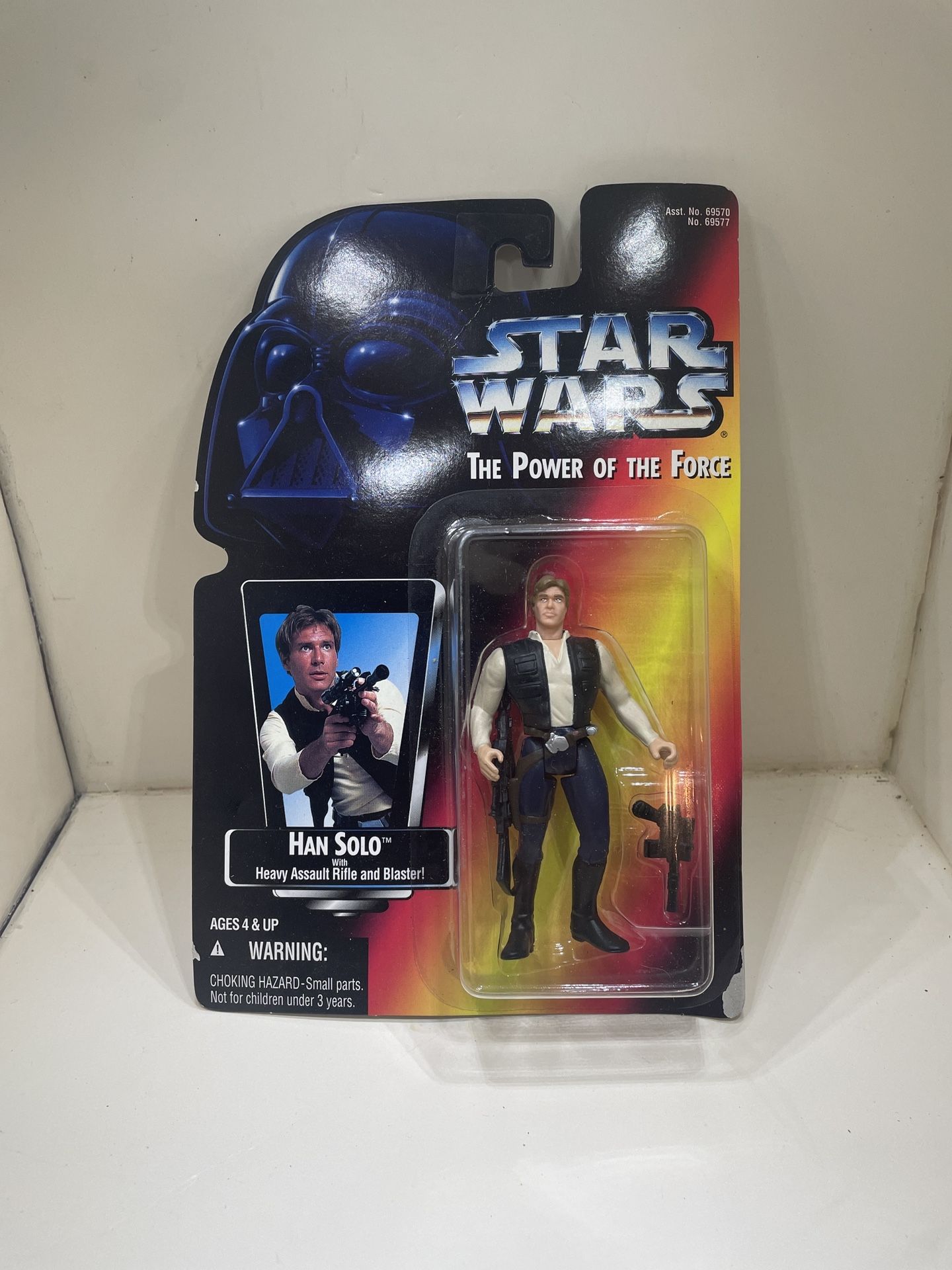 Star Wars Han Solo The Power of the Force Vintage Action Figure Sealed 1995