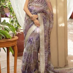 Ready To Wear Organza Saree