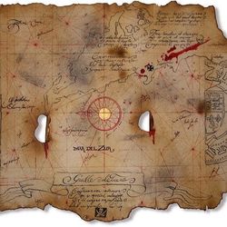GOONIES Treasure Map