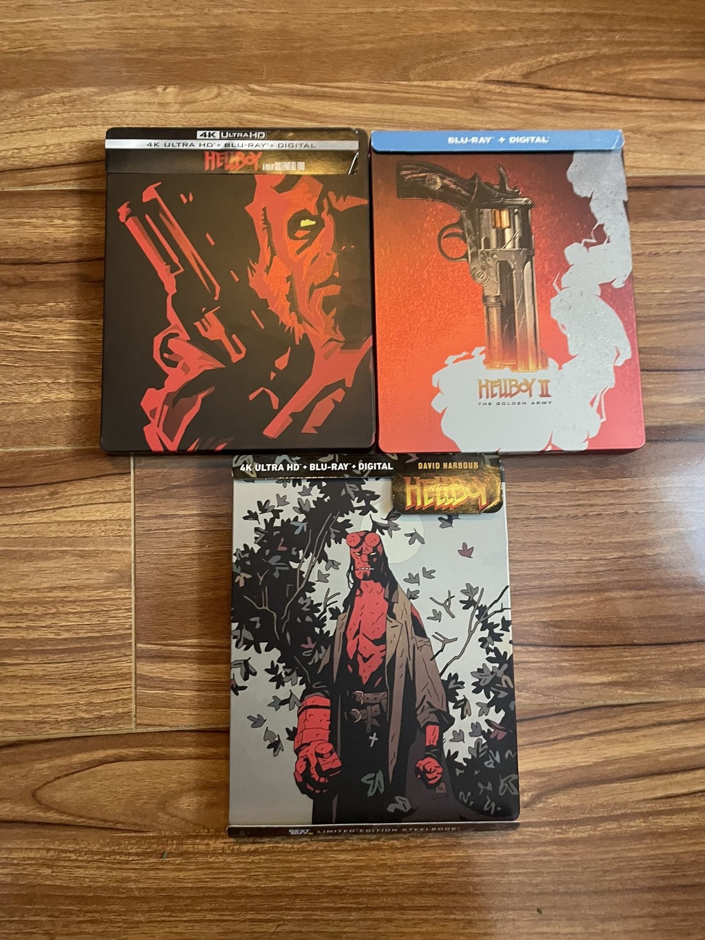 Hellboy Bluray Steelbooks 4k