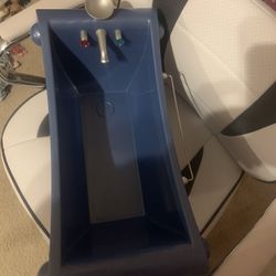 American Girl Retired Blue Bathtub For An 18” Doll