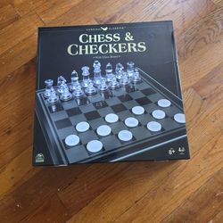 Chess & Checkers Set