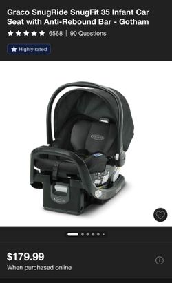 Graco SnugRide Infant Car seat