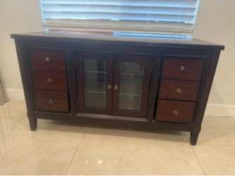 Wood TV Stand