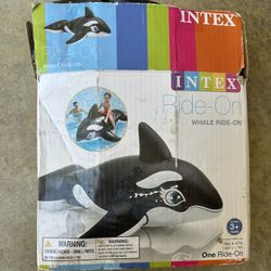 Intex Whale Ride On Pool Float