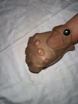 Tan Leather Gloves
